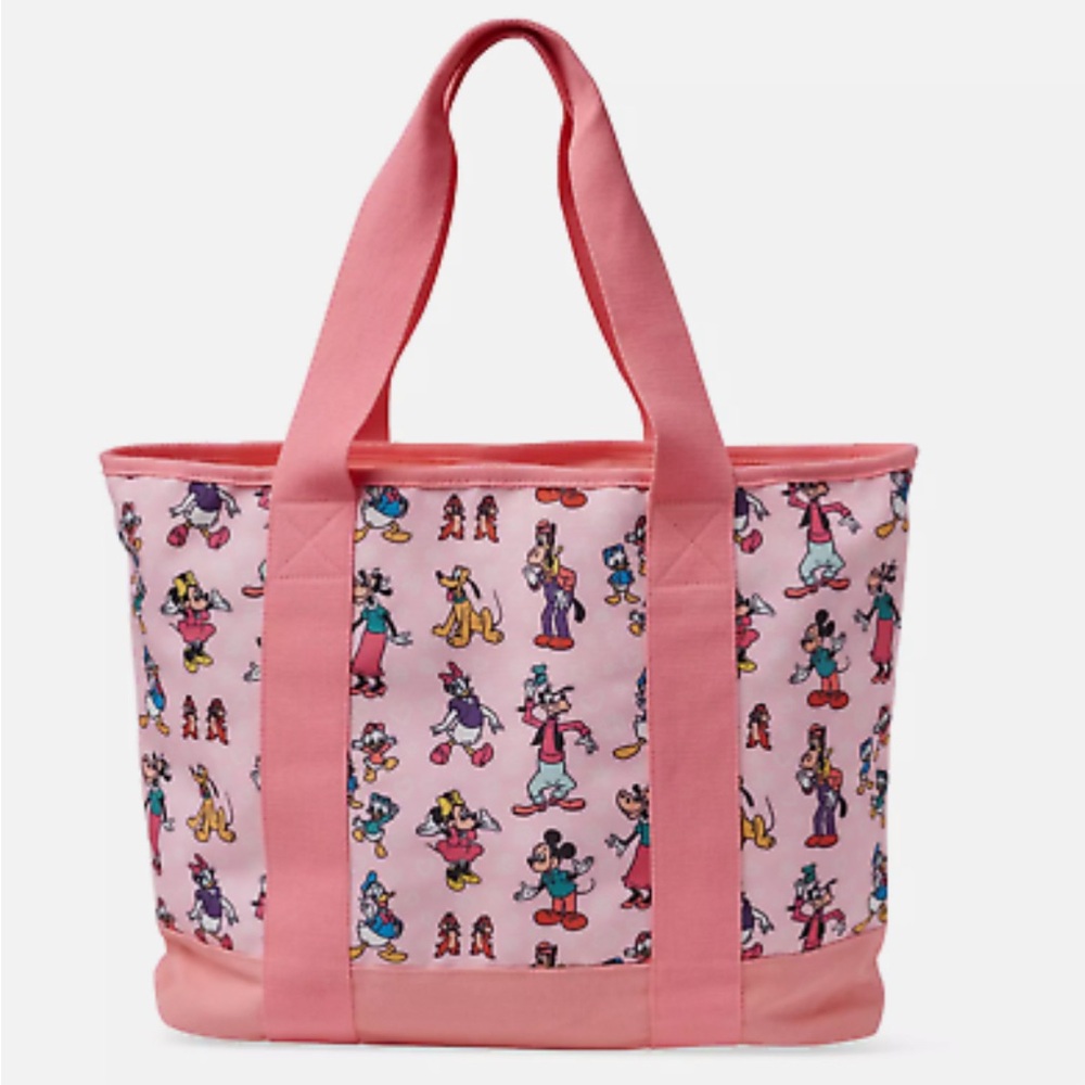 Disney Pink Character Tote Bag